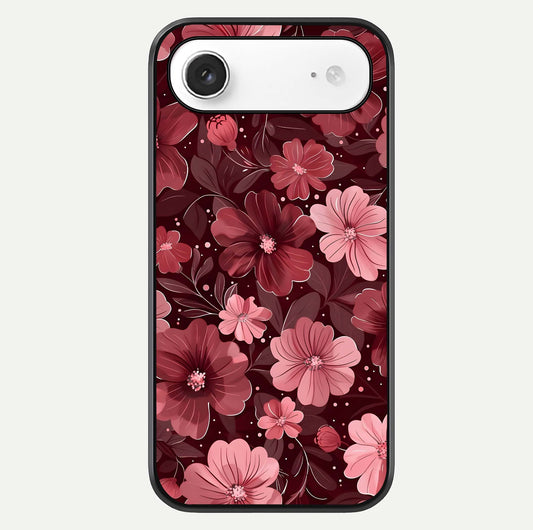 Flower Blush Bloom Glass Case For iPhone Air  by Custom World