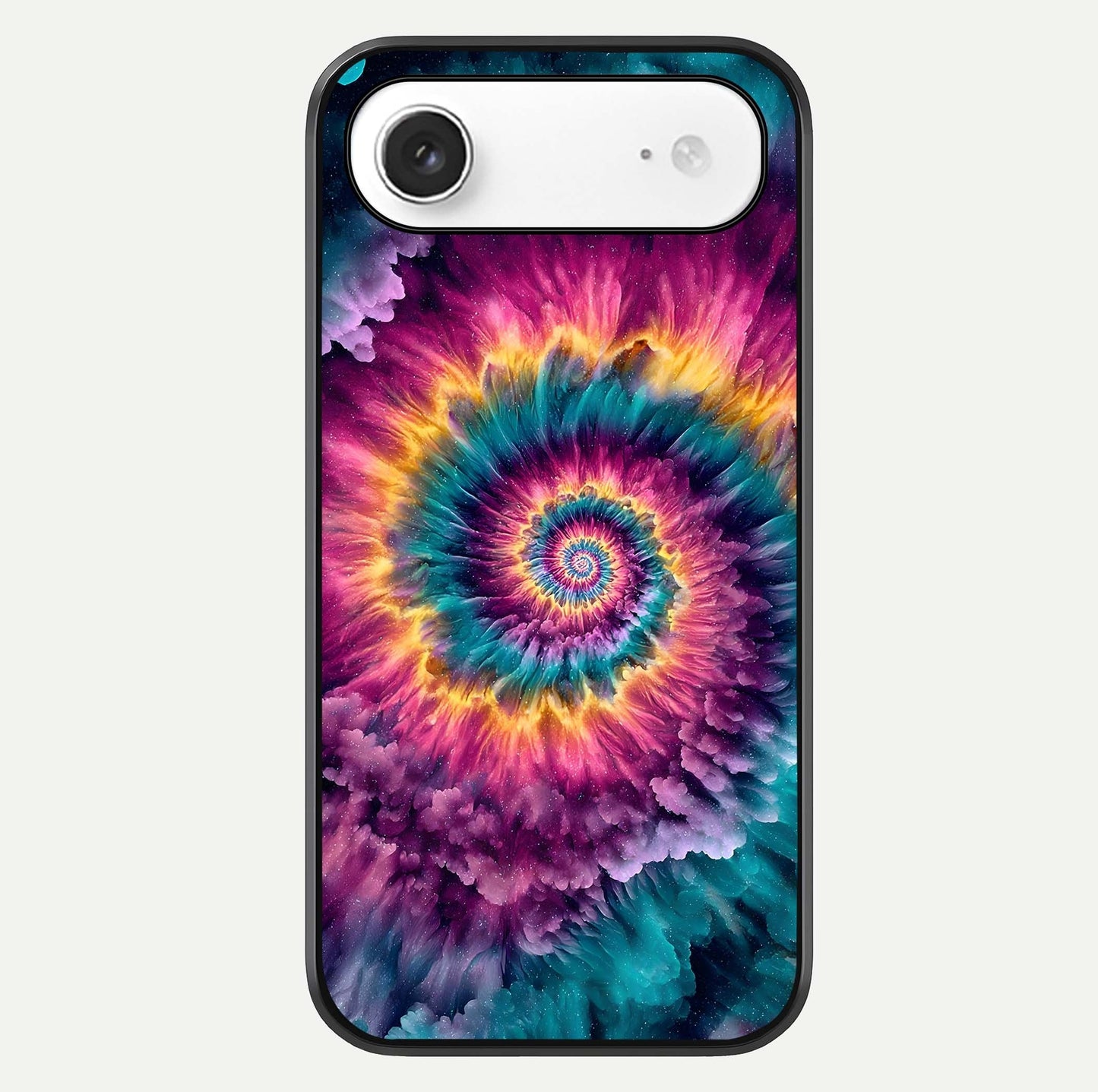 Galactic Spiral Burst Glass Case For iPhone Air  by Custom World
