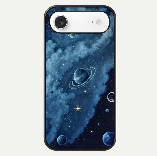 Galaxy Dream Space Glass Case For iPhone Air  by Custom World