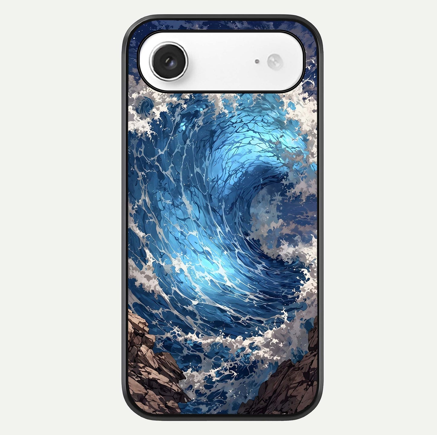 Giant Ocean Wave Glass Case For iPhone Air  by Custom World