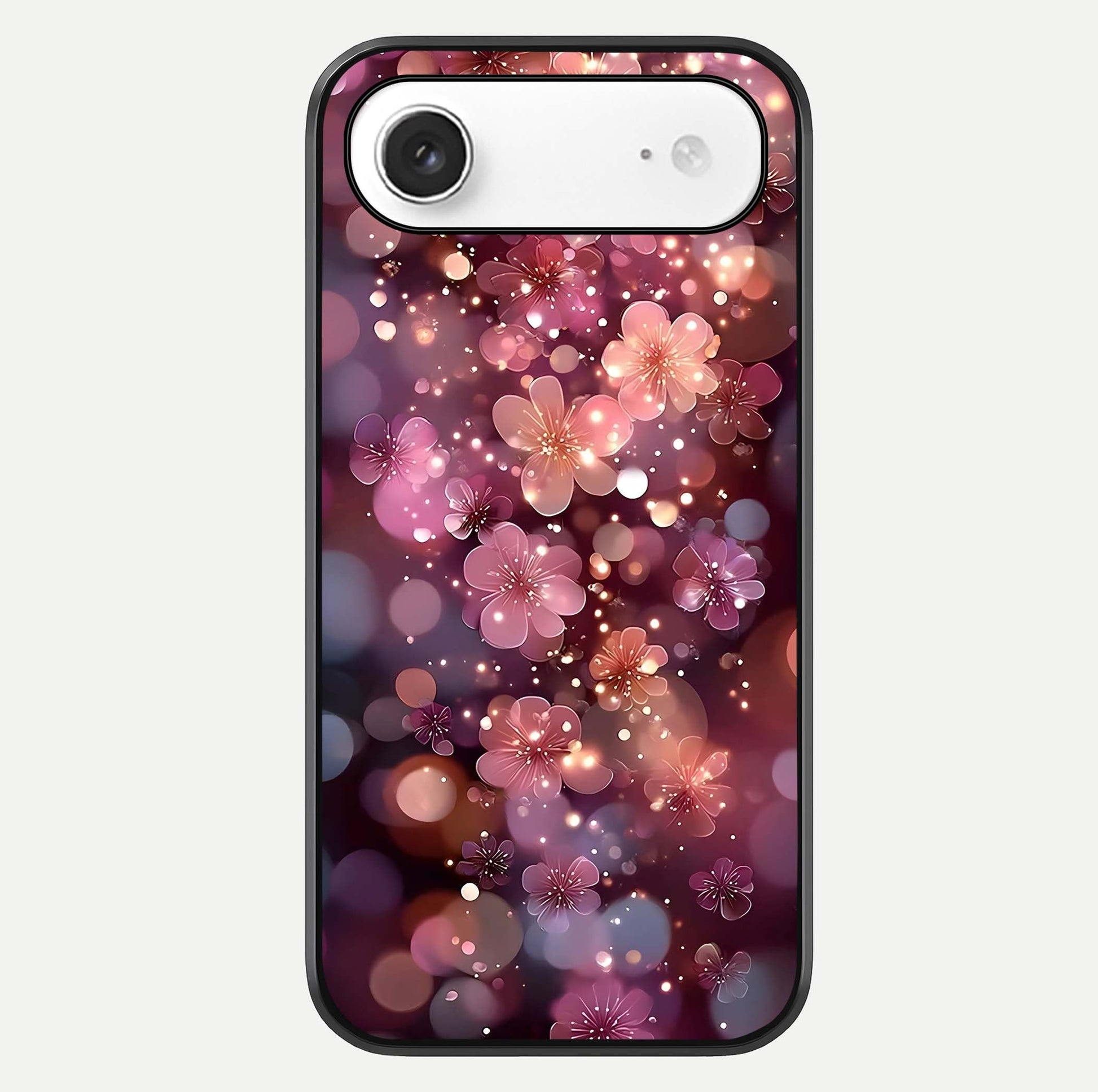 Glowing Petal Bliss Glass Case For iPhone Air  by Custom World