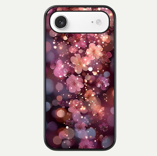 Glowing Petal Bliss Glass Case For iPhone Air  by Custom World