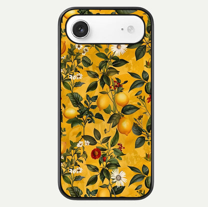 Golden Lemon Field Glass Case For iPhone Air  by Custom World