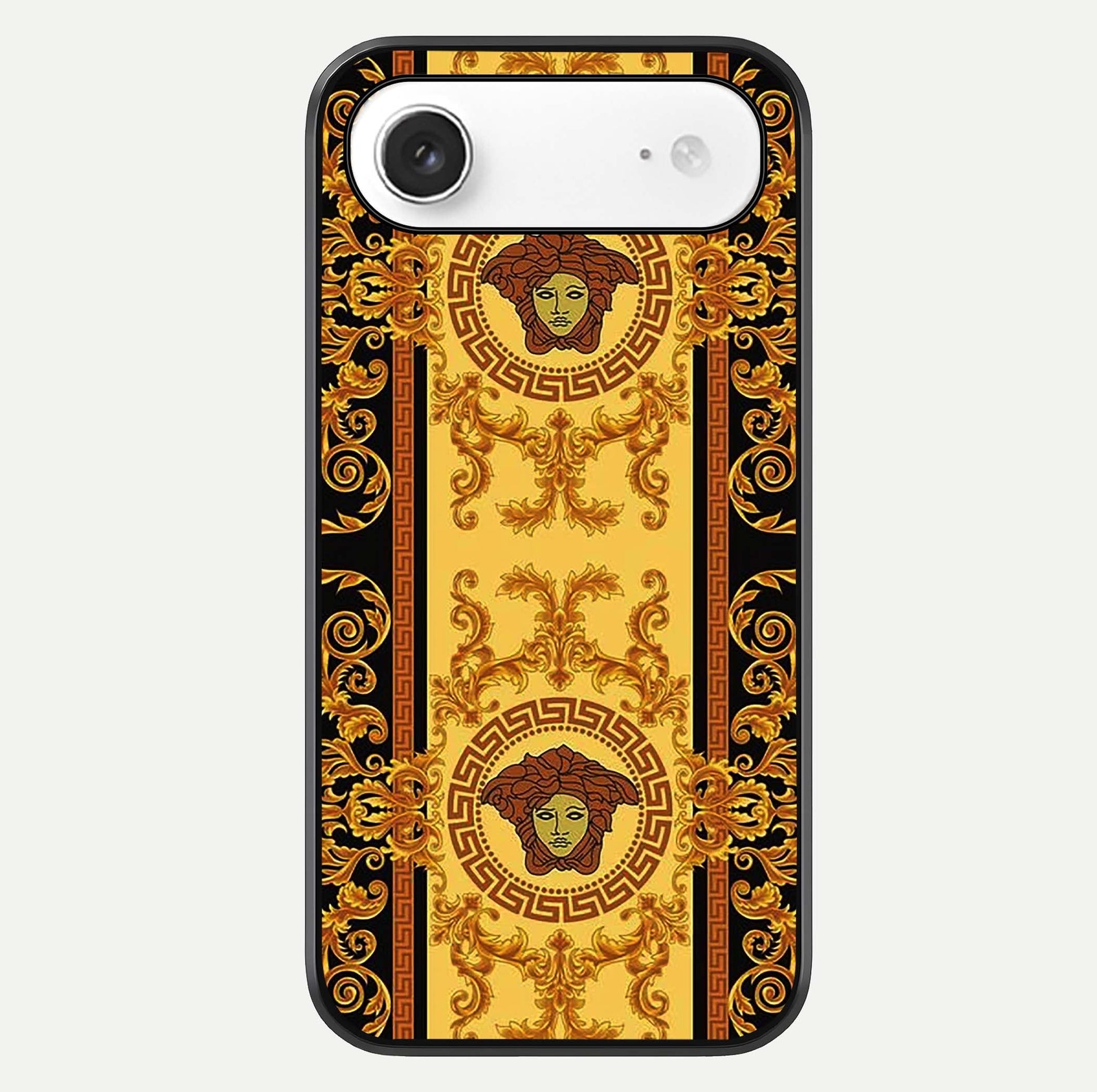 Golden Royal Heritage Glass Case For iPhone Air  by Custom World