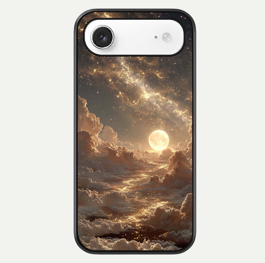 Golden Sky Dream Glass Case For iPhone Air  by Custom World