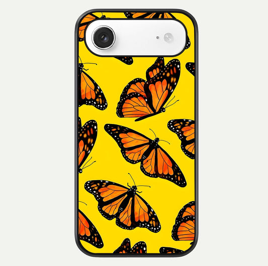 Golden Wing Flight Glass Case For iPhone Air  by Custom World