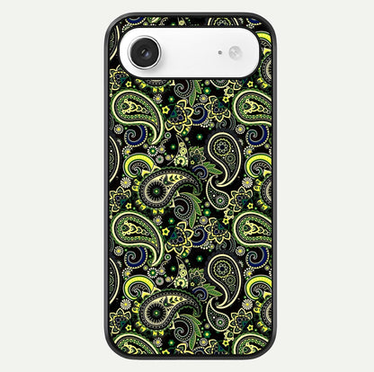 Green Mandala Pattern Glass Case For iPhone Air  by Custom World
