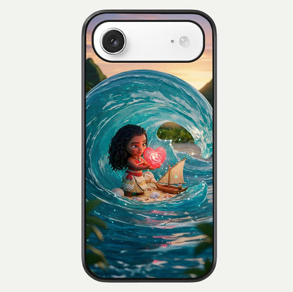 Heart of Ocean Glass Case For iPhone Air  by Custom World