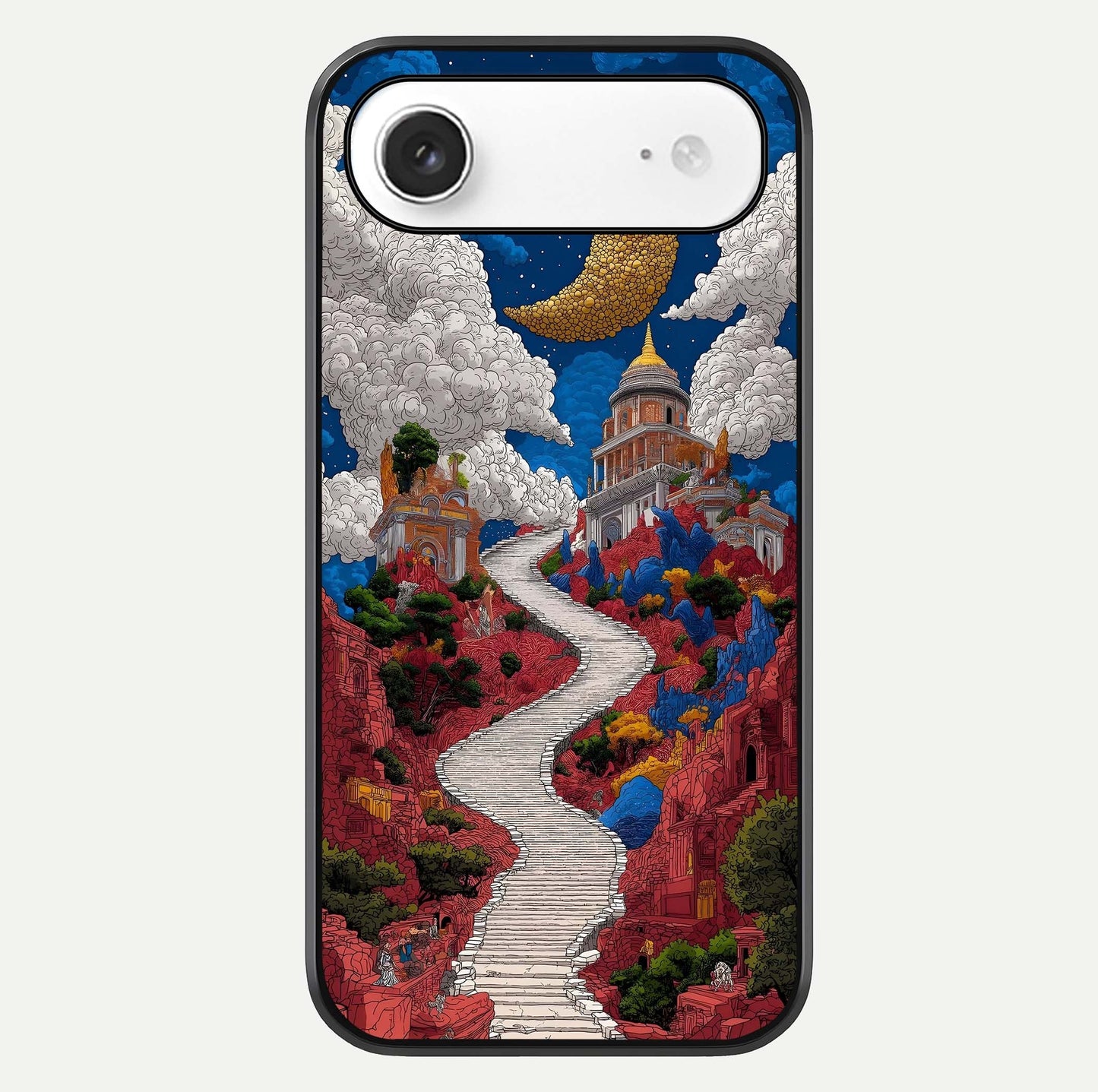 Heavenly Moon Path Glass Case For iPhone Air  by Custom World