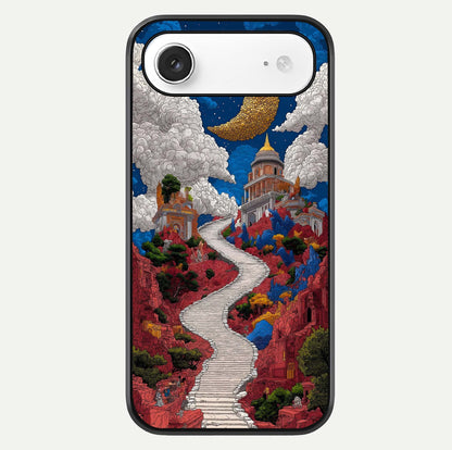 Heavenly Moon Path Glass Case For iPhone Air  by Custom World