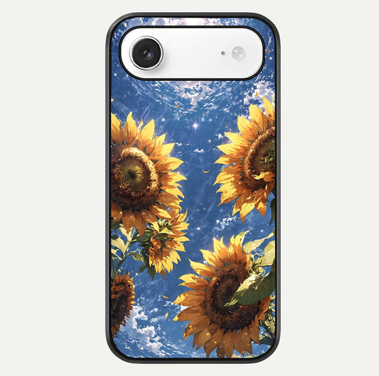 Heavenly Sunflower Rise Glass Case For iPhone Air  by Custom World