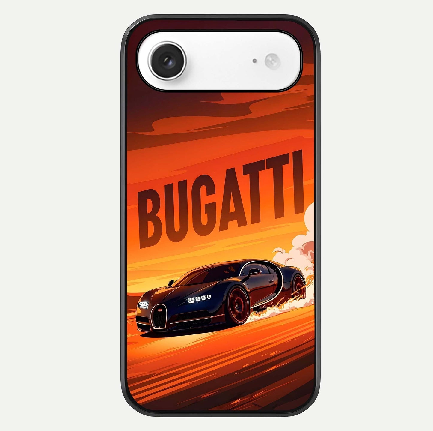 Inferno Bugatti Storm Glass Case For iPhone Air  by Custom World