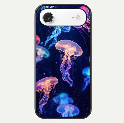 Jellyfish Pattern Glass Case For iPhone Air  by Custom World
