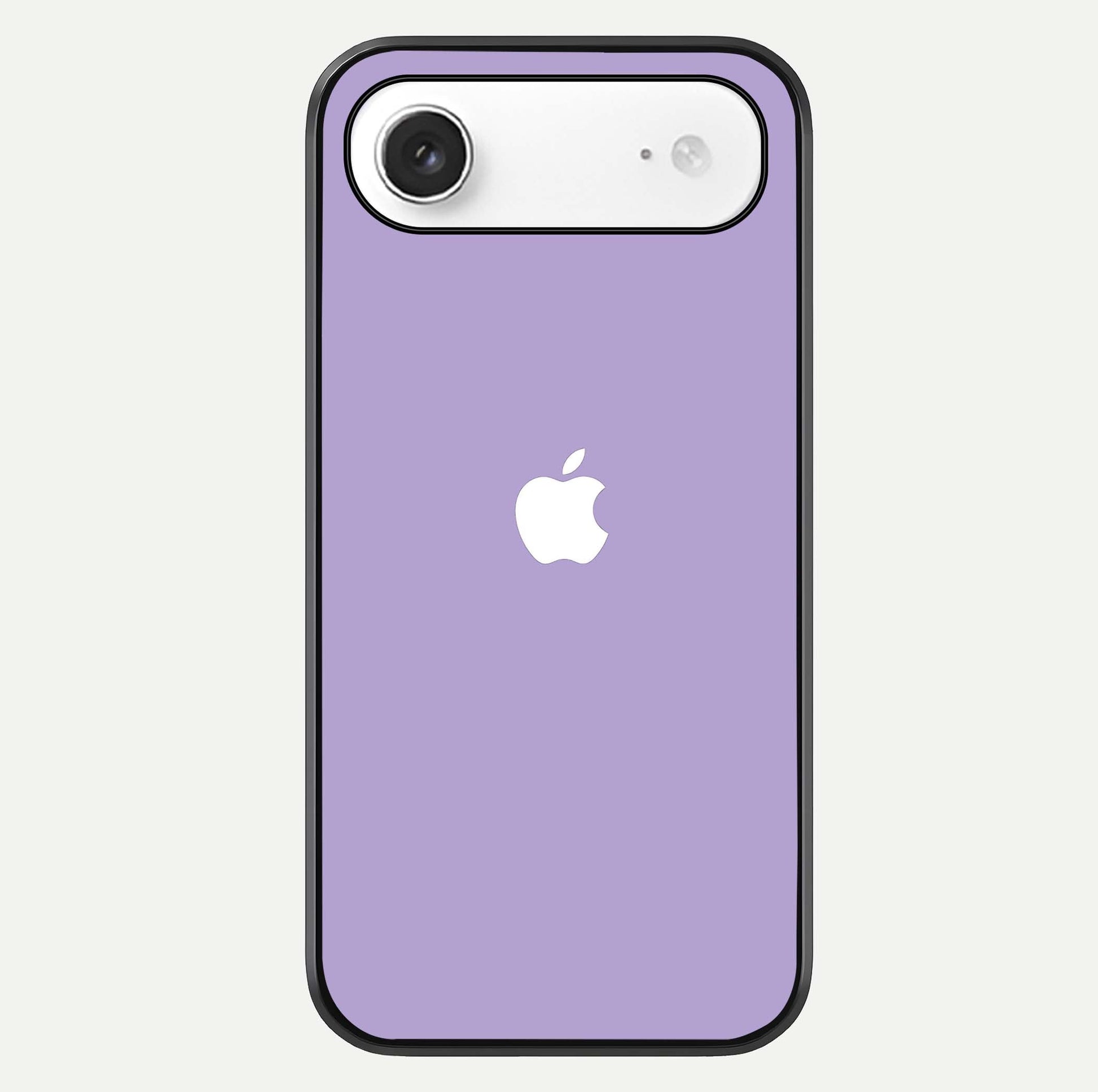 Lavender Soft Minimal Glass Case For iPhone Air  by Custom World
