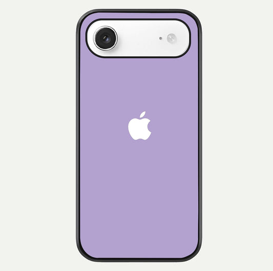 Lavender Soft Minimal Glass Case For iPhone Air  by Custom World