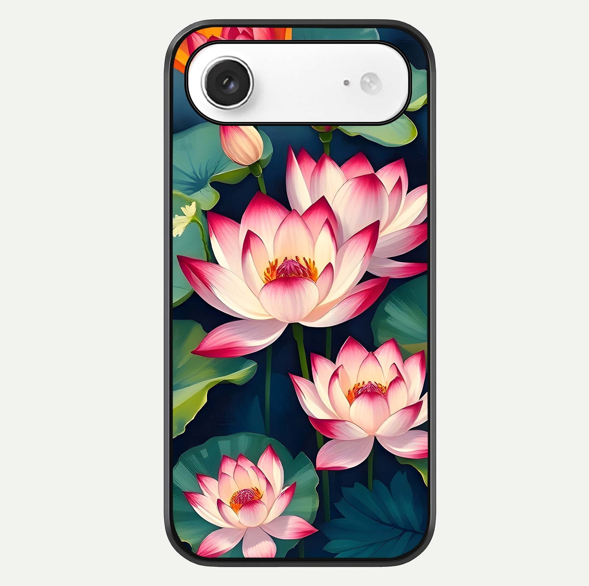Lotus Dream Serenity Glass Case For iPhone Air  by Custom World