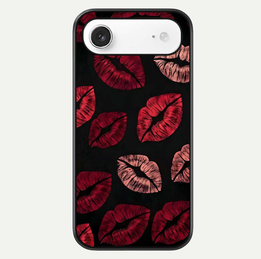 Midnight Kiss Love Glass Case For iPhone Air  by Custom World