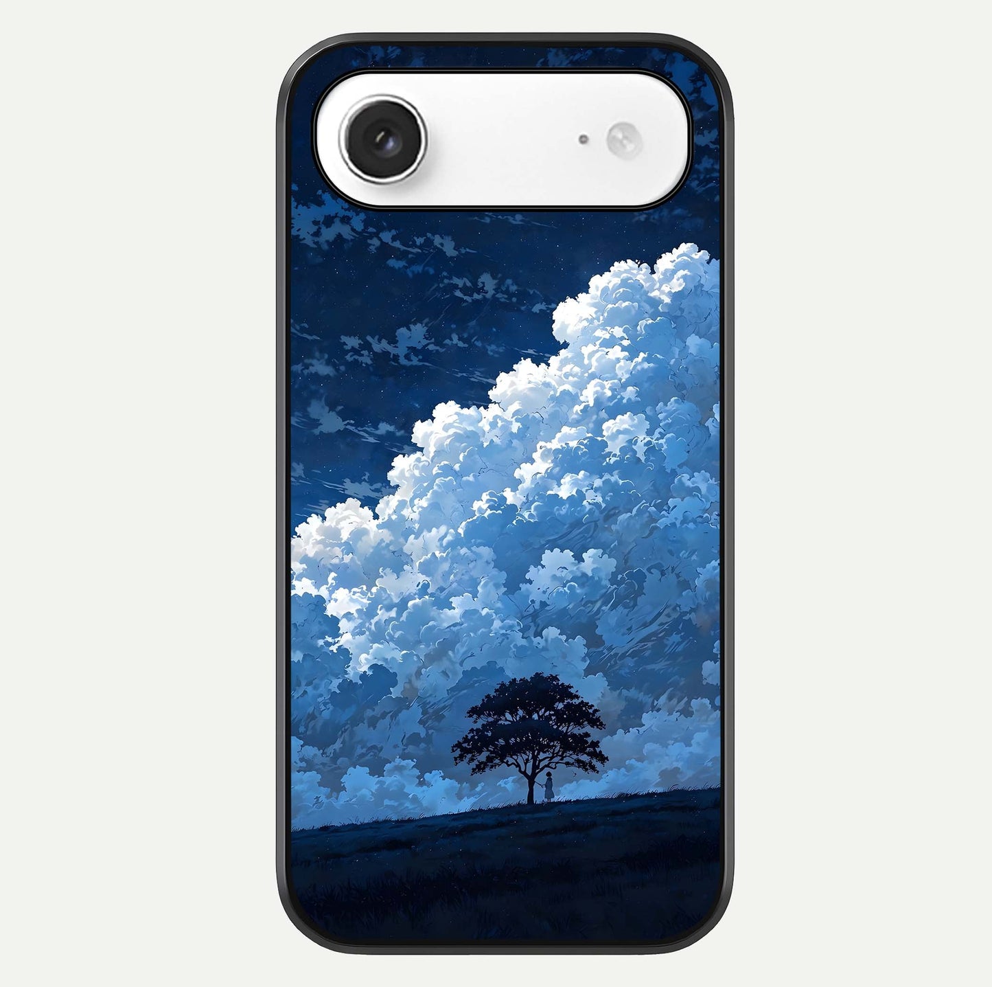 Midnight Sky Serenity Glass Case For iPhone Air  by Custom World