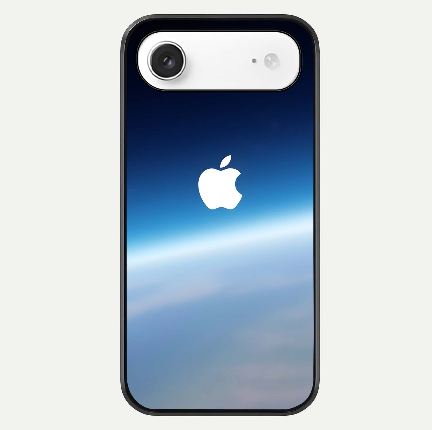 Minimal Apple Sky Glass Case For iPhone Air  by Custom World