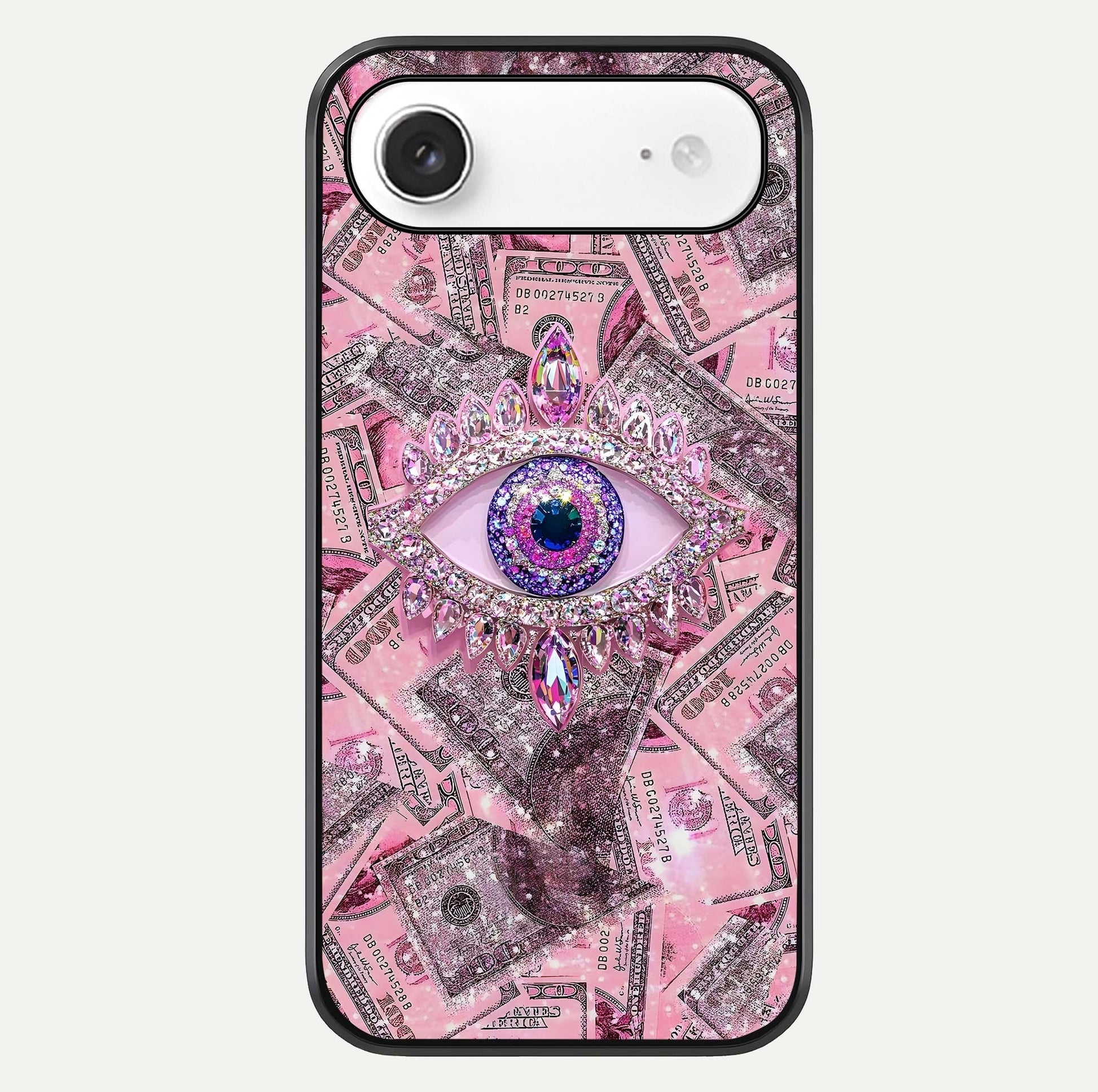 Money Eye Luxe Glass Case For iPhone Air  by Custom World
