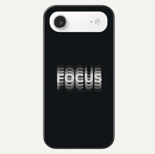 Mono Focus Vision Glass Case For iPhone Air  by Custom World
