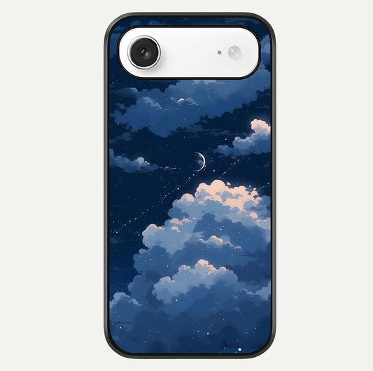 Moon Dream Haze Glass Case For iPhone Air  by Custom World