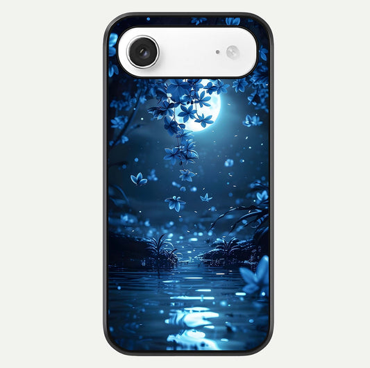 Moonlight Petal Dream Glass Case For iPhone Air  by Custom World