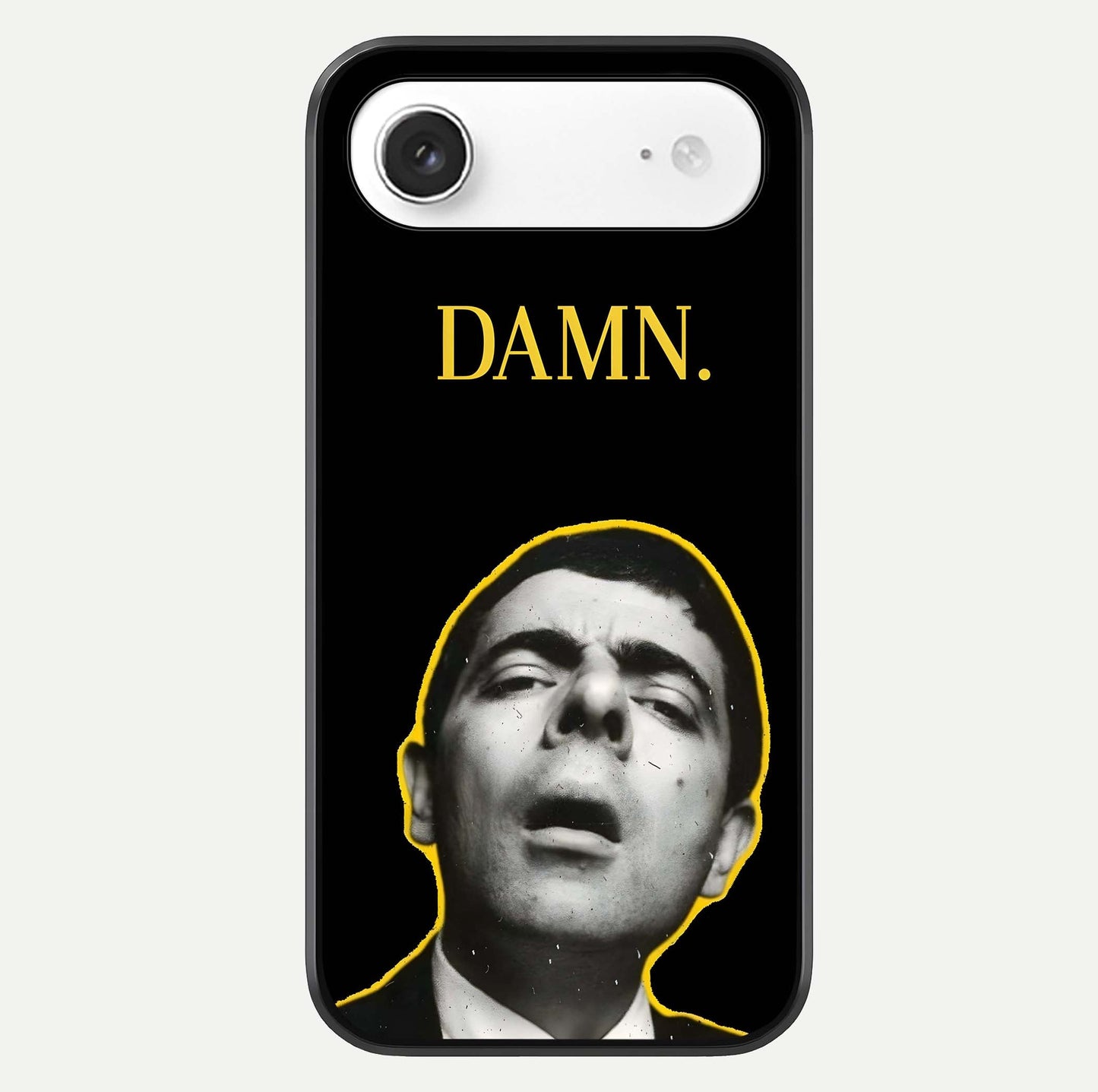 Mr Bean Damn Glass Case For iPhone Air  by Custom World