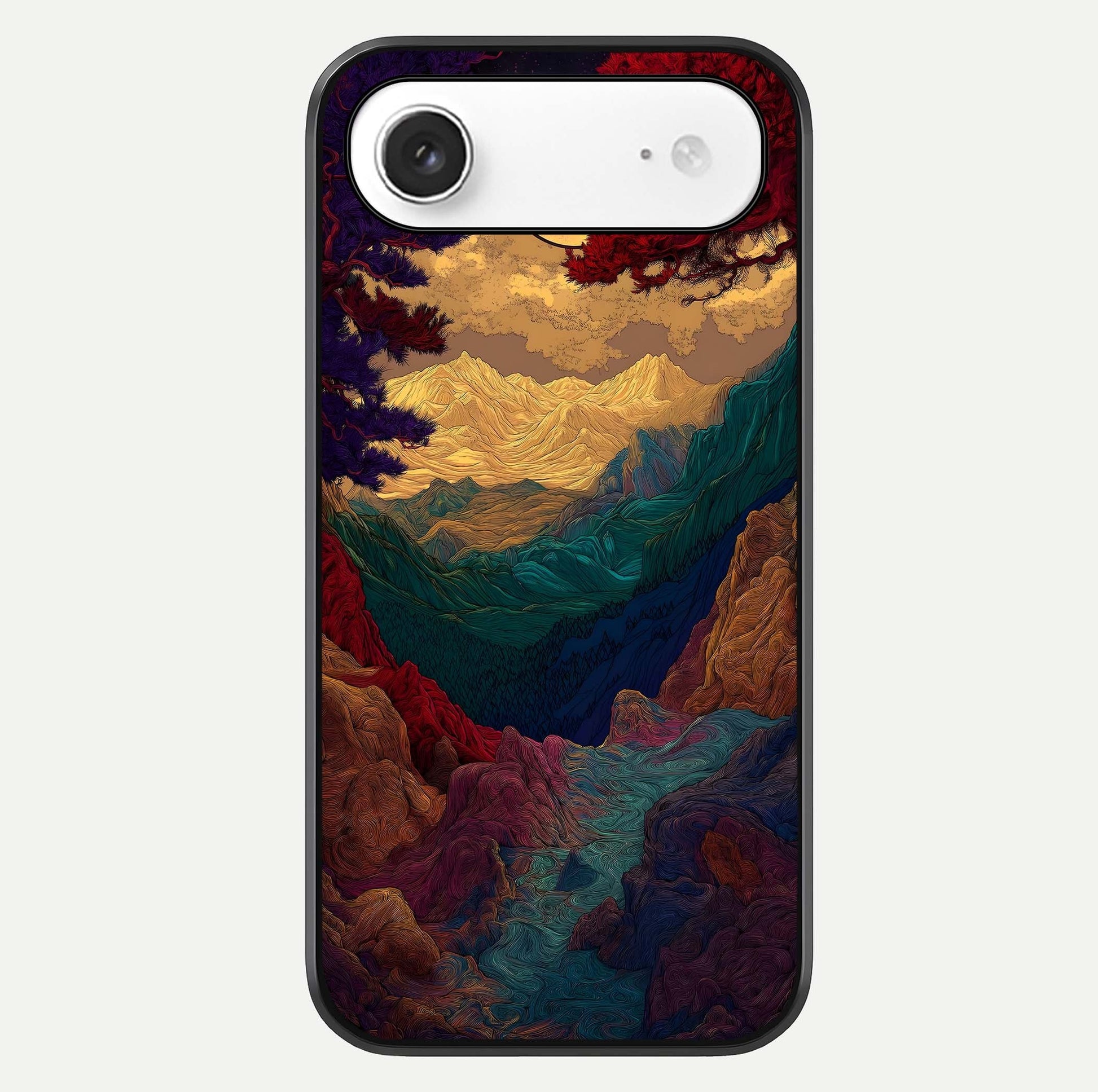 Mystic Valley Light Glass Case For iPhone Air  by Custom World