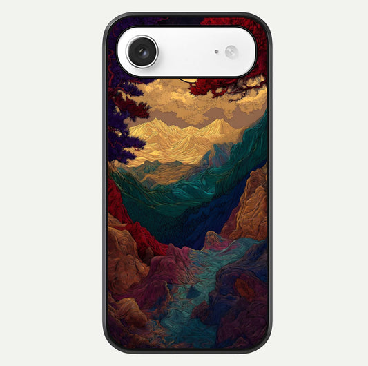 Mystic Valley Light Glass Case For iPhone Air  by Custom World