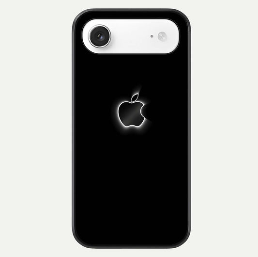 Neon Apple Glow Glass Case For iPhone Air  by Custom World