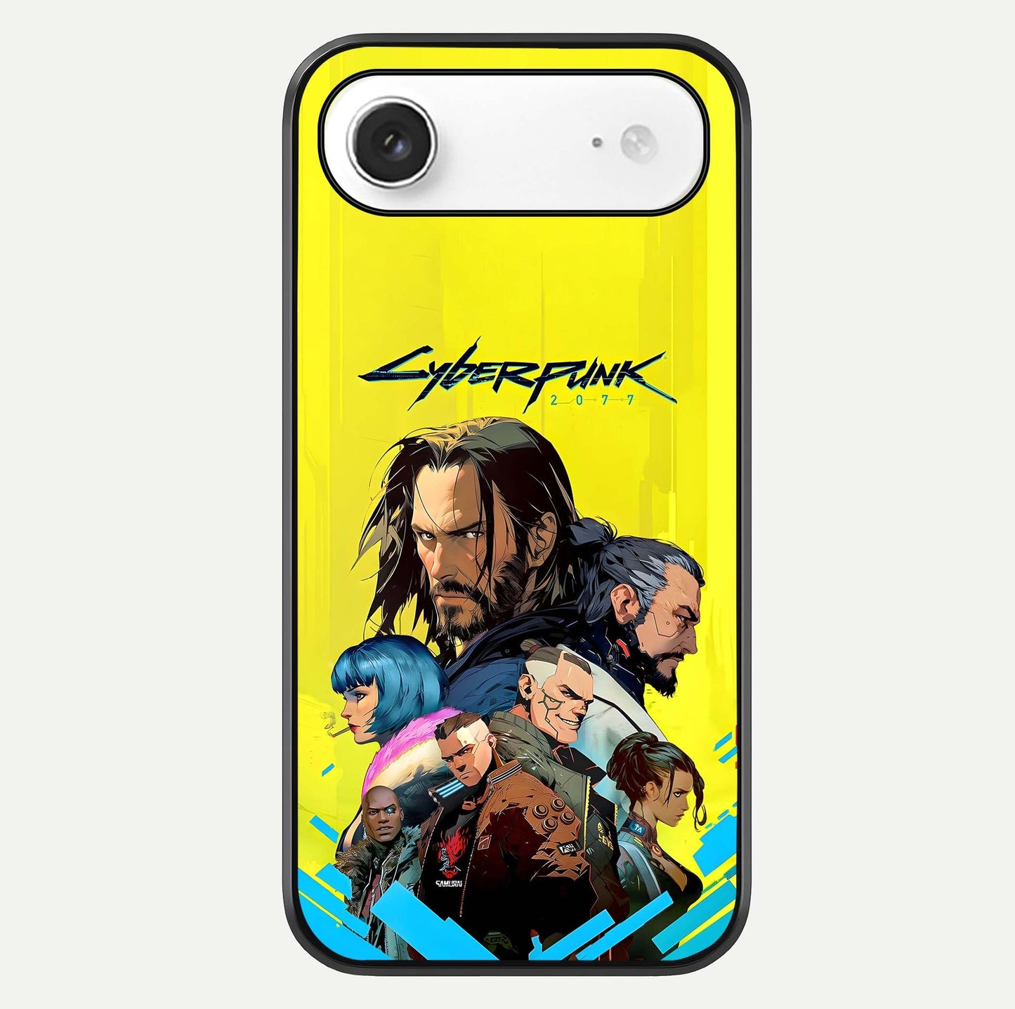 Neon Rebel Genesis Glass Case For iPhone Air  by Custom World