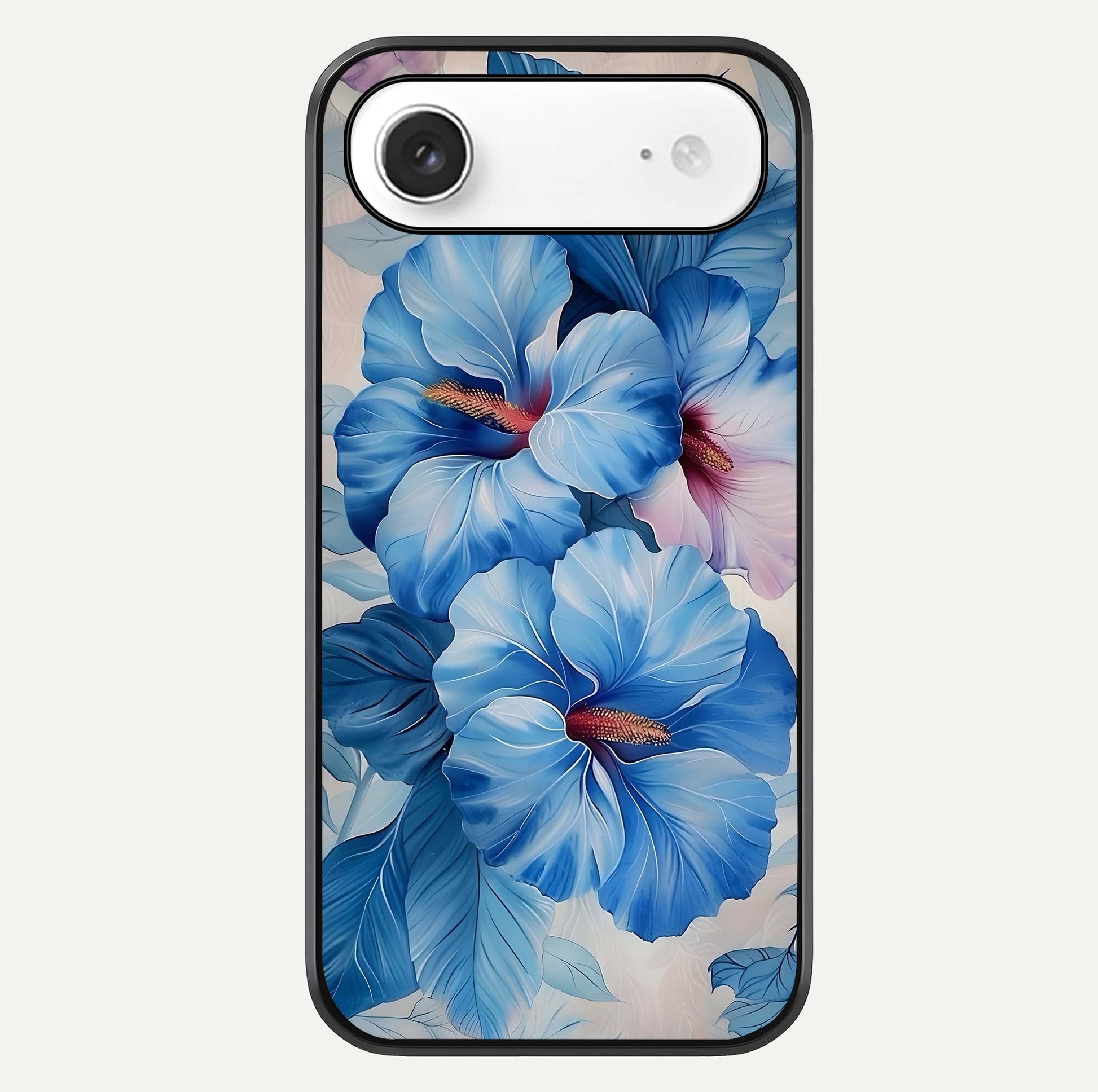 Ocean Hibiscus Grace Glass Case For iPhone Air  by Custom World