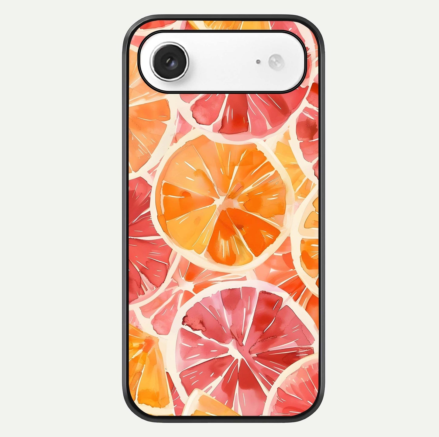 Orange Fruits Pattern Glass Case For iPhone Air  by Custom World