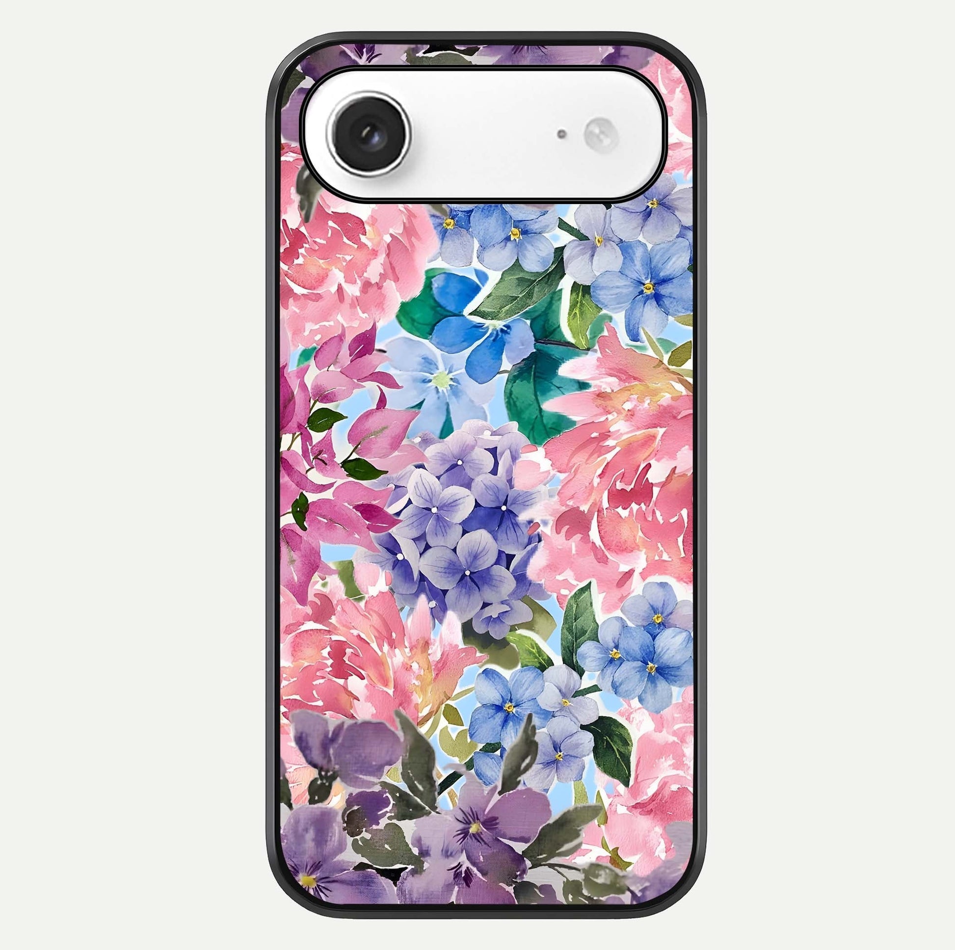 Pastel Floral Mix Glass Case For iPhone Air  by Custom World