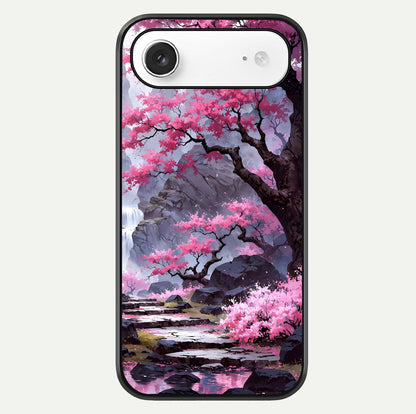 Pinkish Scenery Glass Case For iPhone Air  by Custom World