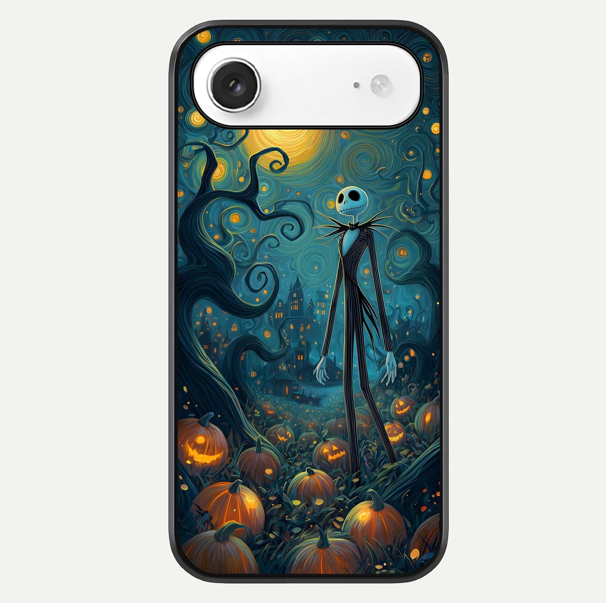 Pumpkin Moonlight Tale Glass Case For iPhone Air  by Custom World