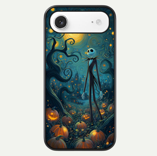 Pumpkin Moonlight Tale Glass Case For iPhone Air  by Custom World