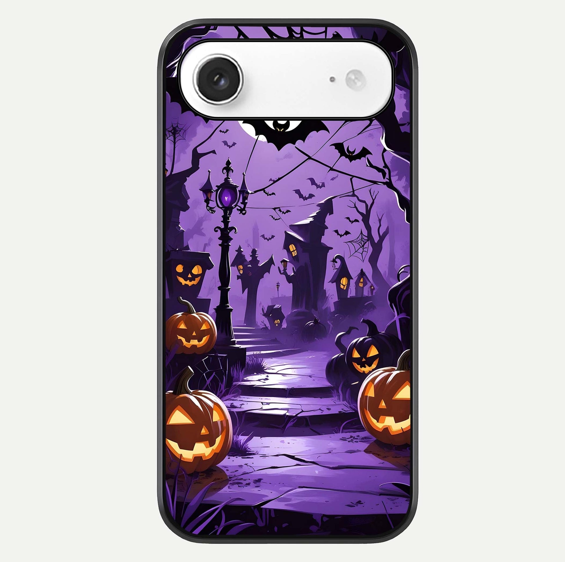 Pumpkin Patch Halloween Glass Case For iPhone Air  by Custom World