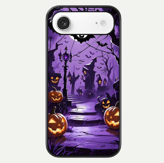 Pumpkin Patch Halloween Glass Case For iPhone Air  by Custom World