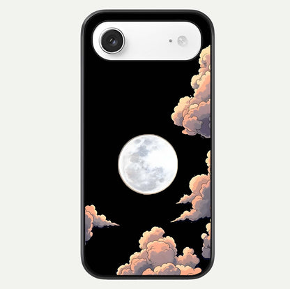 Shade Cloud Moon Glass Case For iPhone Air  by Custom World