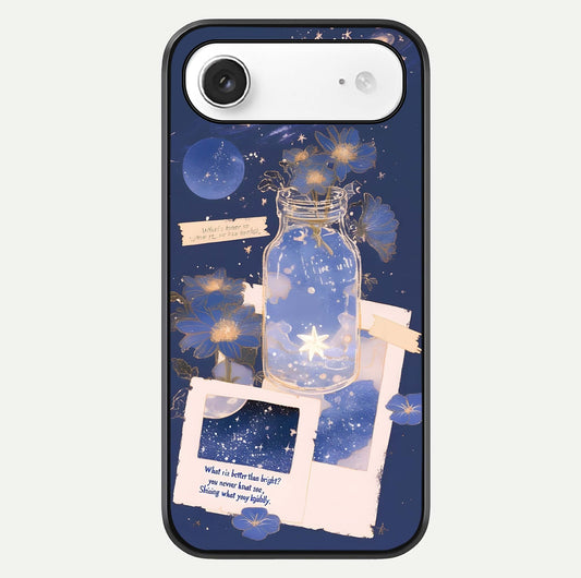 Starlit Cosmic Jar Glass Case For iPhone Air  by Custom World