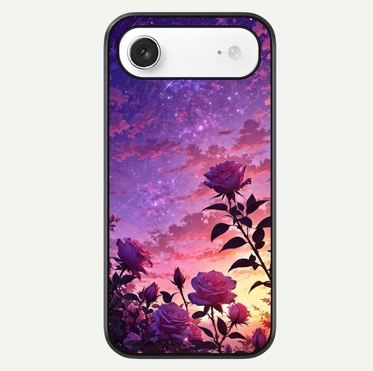 Starlit Rose Twilight Glass Case For iPhone Air  by Custom World