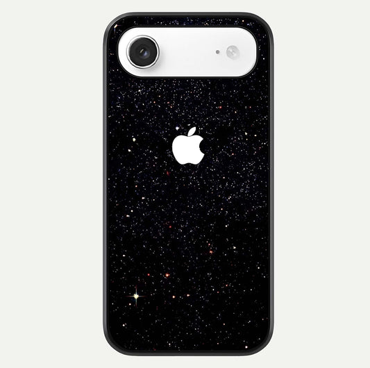 Starry Apple Galaxy Glass Case For iPhone Air  by Custom World