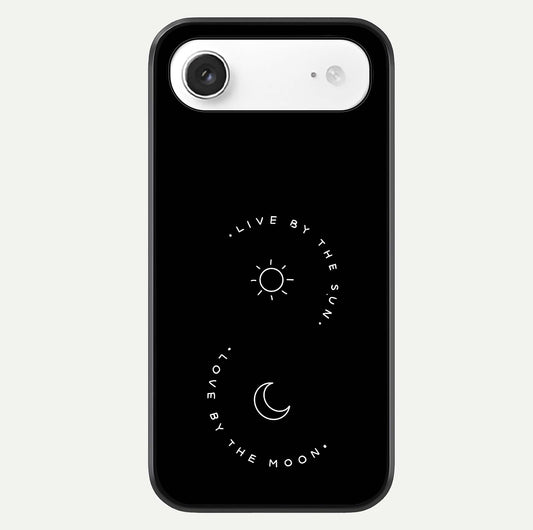 Sun Moon Balance Glass Case For iPhone Air  by Custom World
