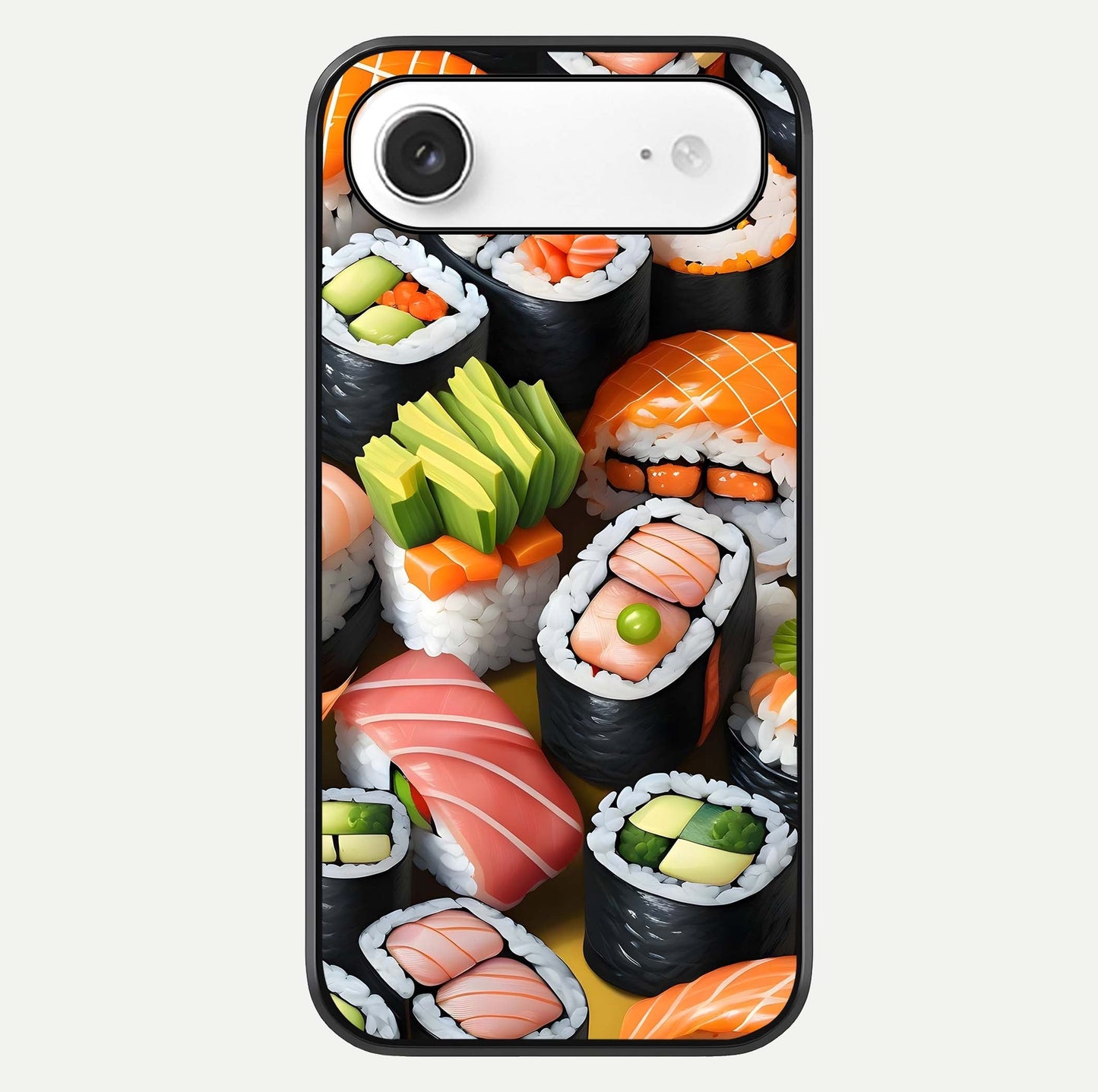 Sushi Food Pattern Glass Case For iPhone Air  by Custom World