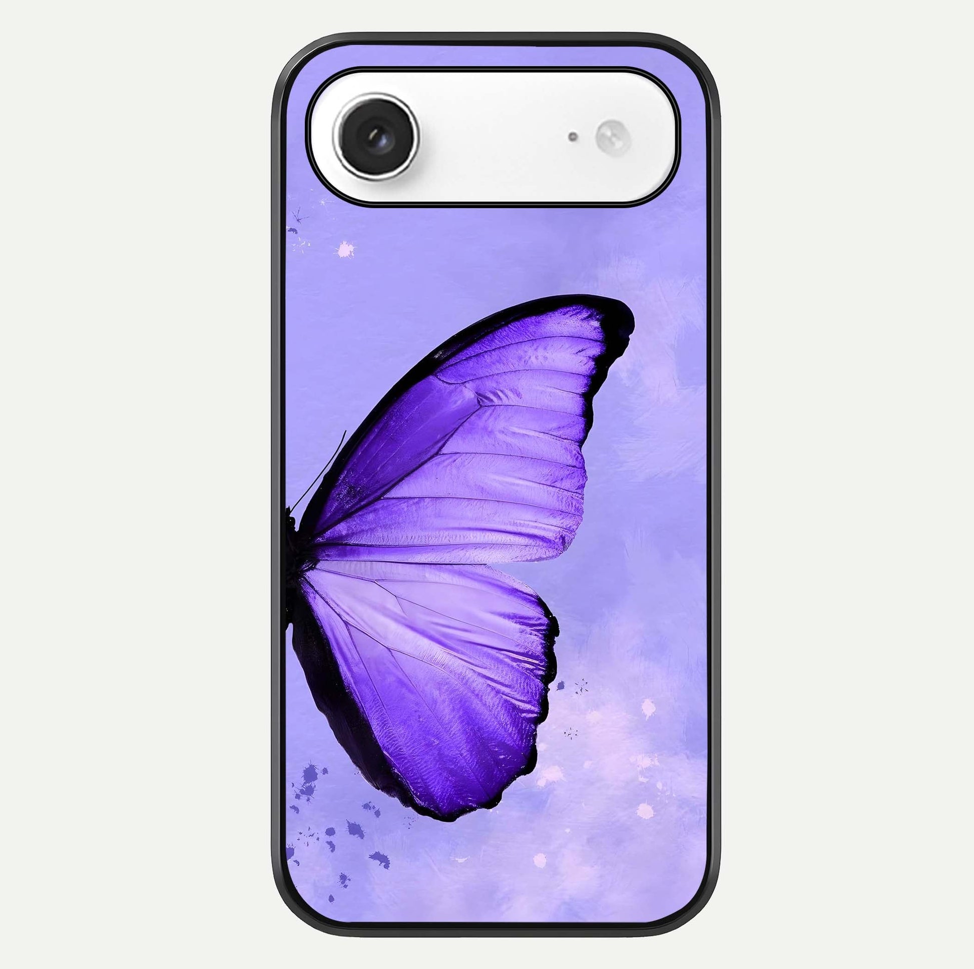 Violet Dream Wing Glass Case For iPhone Air  by Custom World