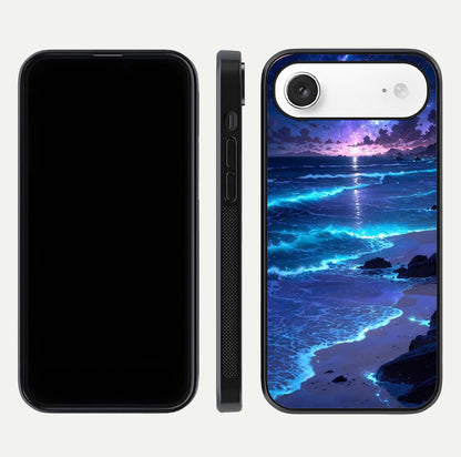 Classic Damn Look Glass Case for iPhone Air  dual-view layout showing design clarity and glass polish