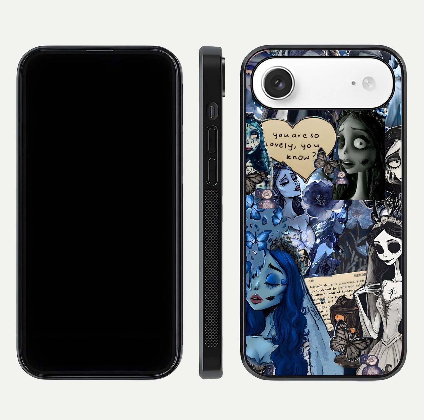 Corpse Bride Posters Glass Case for iPhone Air  dual-view layout displaying cinematic tones and HD finish