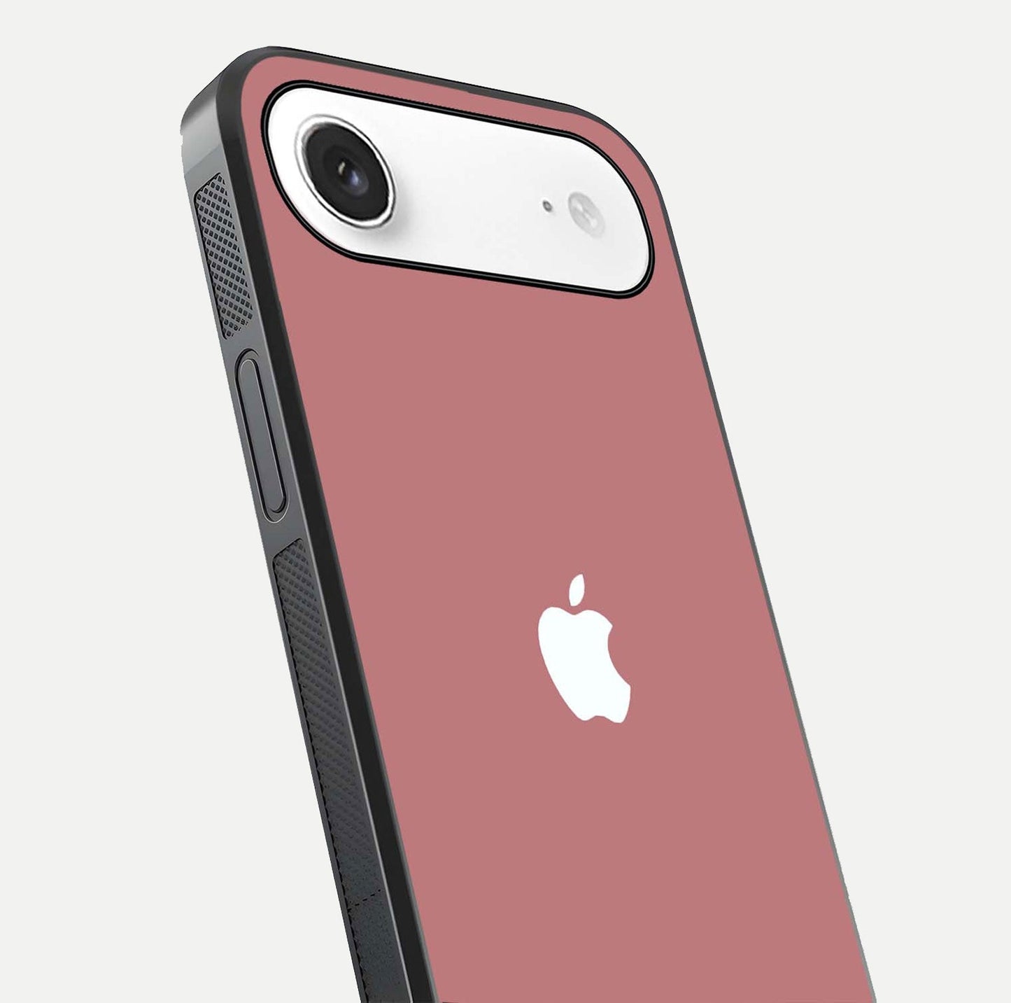 Apple Harmony Glass Case for iPhone Air  close-up shot highlighting gradient tones and glass reflection